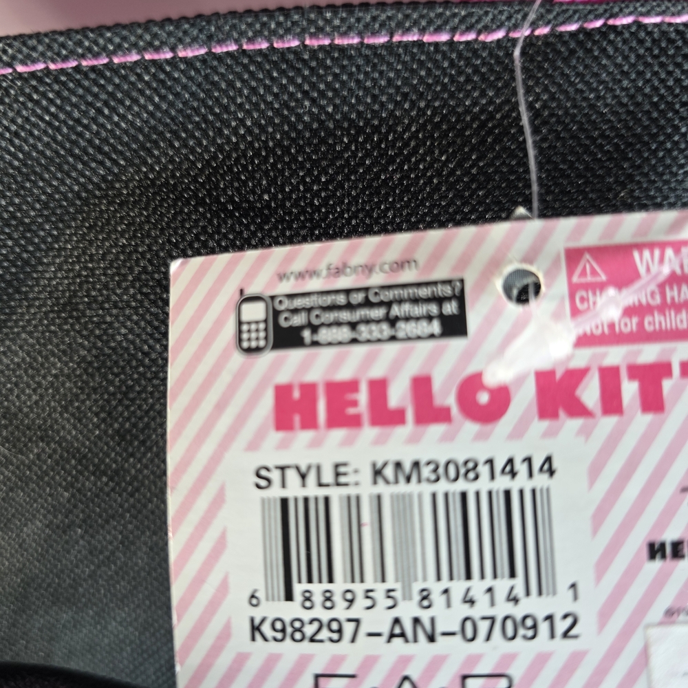 Hello Kitty Black and Pink Graphic Tote - Picture 6 of 7